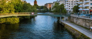 WRB arbetar nära Stockholms vatten